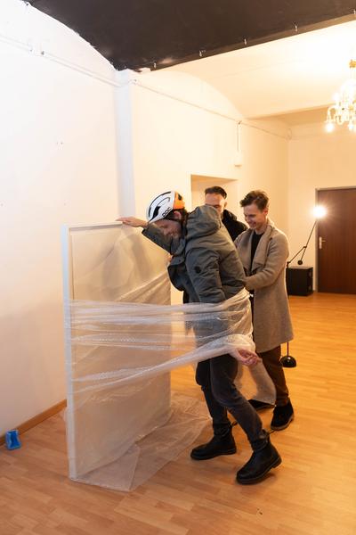 VIENNA ART WEEK: Highspeed Exhibition for a High-speed Society (k48, 15.11.2024 - 18.30 - 18.45h) Foto: eSeL.at - Lorenz Seidler