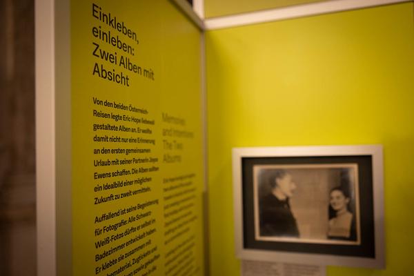Haus der Geschichte Österreich: Holidays in Austria. Ein Urlaubsland erfindet sich neu (Eröffnung, 13.3.2024) Foto: eSeL.at - Lorenz Seidler Foto: eSeL Lorenz Seidler