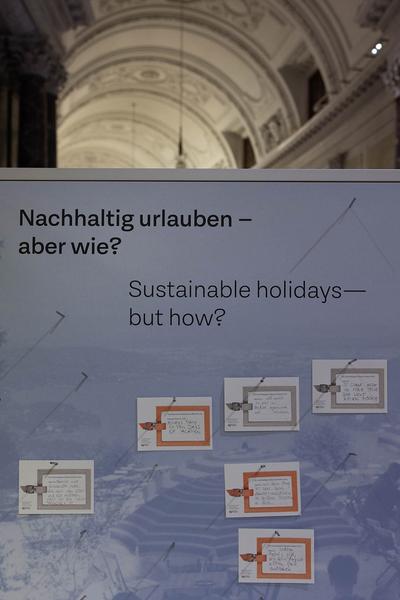 Haus der Geschichte Österreich: Holidays in Austria. Ein Urlaubsland erfindet sich neu (Eröffnung, 13.3.2024) Foto: eSeL.at - Lorenz Seidler Foto: eSeL Lorenz Seidler