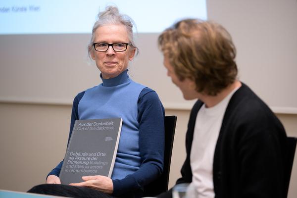 honoris causa. Geschichtspolitisches Erinnern an der Akademie (Akademie der bildenden Künste Wien, 6.12.2024) Foto: eSeL.at - Joanna Pianka