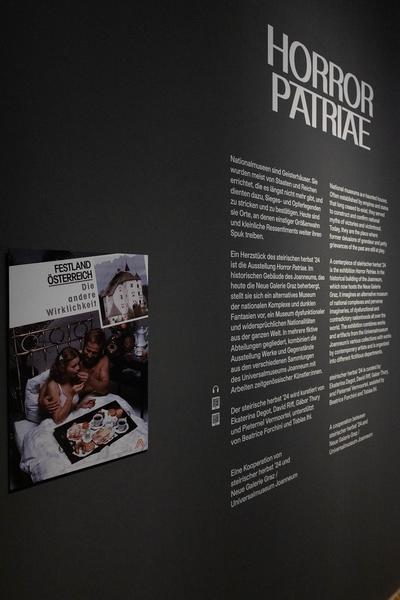 Steirischer Herbst 2024 &quot;Horror Patriae&quot; (Neue Galerie Graz, 20.9.2024 – 16.2.2025) Foto: eSeL.at - Lorenz Seidler