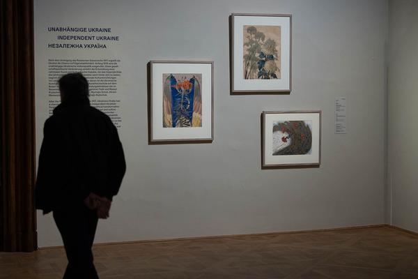 Unteres Belvedere: In the Eye of the Storm. Modernismen in der Ukraine (22.2. - 2.6.2024) Foto: eSeL.at - Lorenz Seidler Foto: eSeL Lorenz Seidler