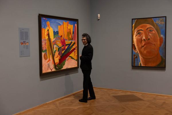 Unteres Belvedere: In the Eye of the Storm. Modernismen in der Ukraine (22.2. - 2.6.2024) Foto: eSeL.at - Lorenz Seidler Foto: eSeL Lorenz Seidler