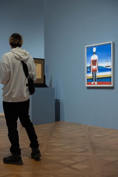 Unteres Belvedere: In the Eye of the Storm. Modernismen in der Ukraine (22.2. - 2.6.2024) Foto: eSeL.at - Lorenz Seidler Foto: eSeL Lorenz Seidler