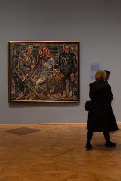 Unteres Belvedere: In the Eye of the Storm. Modernismen in der Ukraine (22.2. - 2.6.2024) Foto: eSeL.at - Lorenz Seidler Foto: eSeL Lorenz Seidler