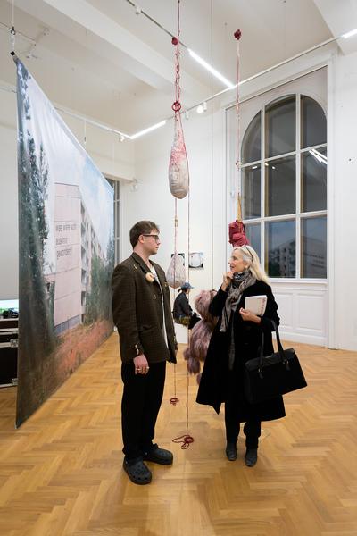 Akademie der bildenden Künste Wien: [...] in the still of the night (Exhibit Studio, 07.11.2024-2.02.2025) Foto: eSeL.at - Joanna Pianka