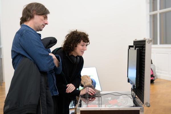 Akademie der bildenden Künste Wien: [...] in the still of the night (Exhibit Studio, 07.11.2024-2.02.2025) Foto: eSeL.at - Joanna Pianka