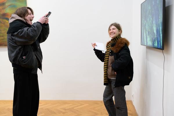 Akademie der bildenden Künste Wien: [...] in the still of the night (Exhibit Studio, 07.11.2024-2.02.2025) Foto: eSeL.at - Joanna Pianka