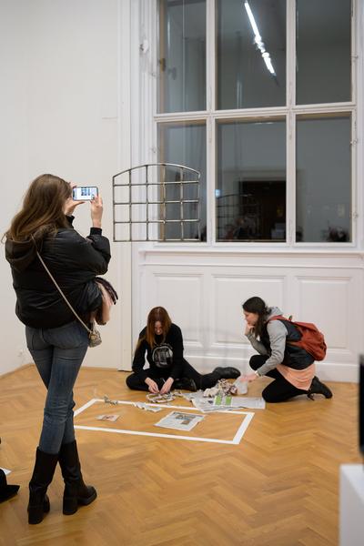 Akademie der bildenden Künste Wien: [...] in the still of the night (Exhibit Studio, 07.11.2024-2.02.2025) Foto: eSeL.at - Joanna Pianka