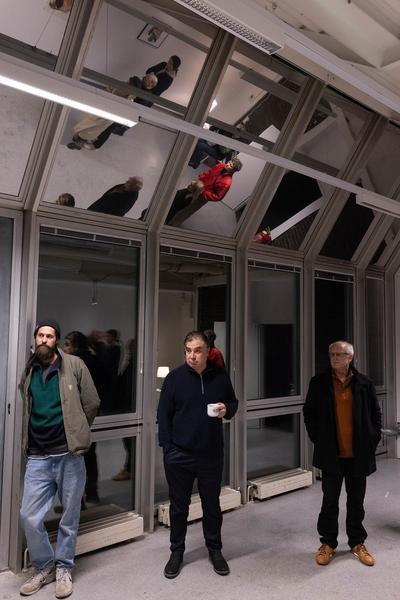 Independent Art Spaces - Tour: DESCANSOS. We die 1000 deaths (WEST Alte WU, 10.11.2024) Foto: eSeL.at - Lorenz Seidler