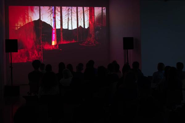 Kunstraum Niederösterreich x Kunstverein Gartenhaus: Klima Biennale Screening "Inflammation" (15.5.2024) Foto: eSeL.at - Lorenz Seidler Foto: eSeL Lorenz Seidler