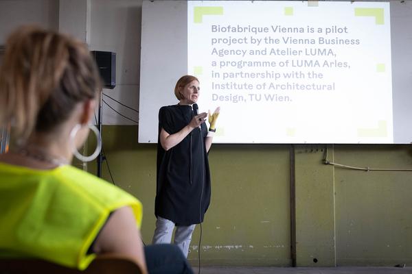 Klima Biennale 2024: Biofabrique Vienna (Festivalgelände Nordwestbahnhof, 8.4.2024) Foto: eSeL.at - Lorenz Seidler Foto: eSeL Lorenz Seidler