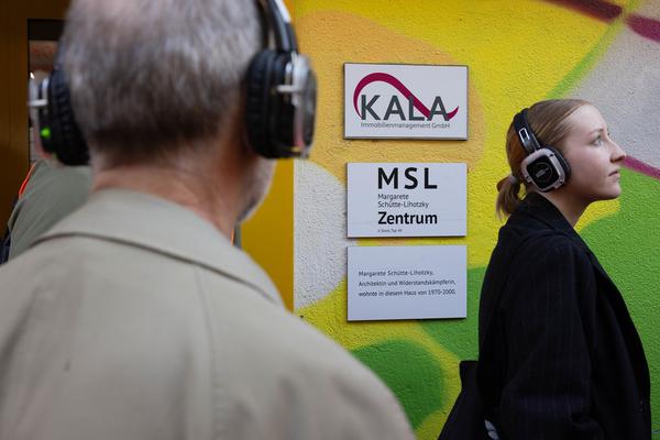 WIEN MODERN 2024: Untere Reklamationsbehörde "[K]1 ZIMMER WOHNUNG" (Margarete Schütte-Lihotzky Zentrum &amp; öffentl. Raum, 15.11. - 16.11.2024) Foto: eSeL.at - Lorenz Seidler