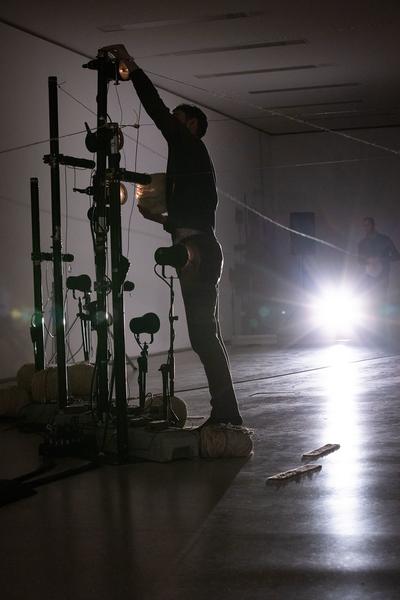 Kirstine Lindemann &amp; Between Feathers "Between Strings"  (mumok, 9.10. - 26.10.2024) Foto: eSeL.at - Lorenz Seidler