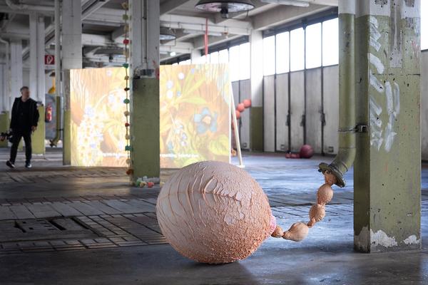 Klima Biennale 2024: Songs for the Changing Seasons (Festivalareal Nordwestbahnhof, 5.4. - 14.7.2024) Foto: eSeL.at - Lorenz Seidler Foto: eSeL Lorenz Seidler