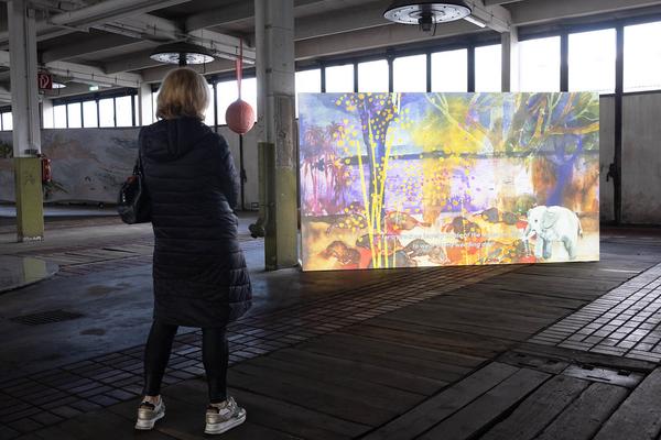 Klima Biennale 2024: Songs for the Changing Seasons (Festivalareal Nordwestbahnhof, 5.4. - 14.7.2024) Foto: eSeL.at - Lorenz Seidler Foto: eSeL Lorenz Seidler