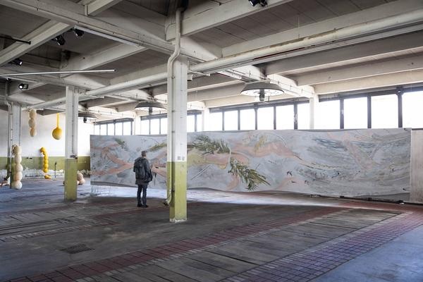 Klima Biennale 2024: Songs for the Changing Seasons (Festivalareal Nordwestbahnhof, 5.4. - 14.7.2024) Foto: eSeL.at - Lorenz Seidler Foto: eSeL Lorenz Seidler