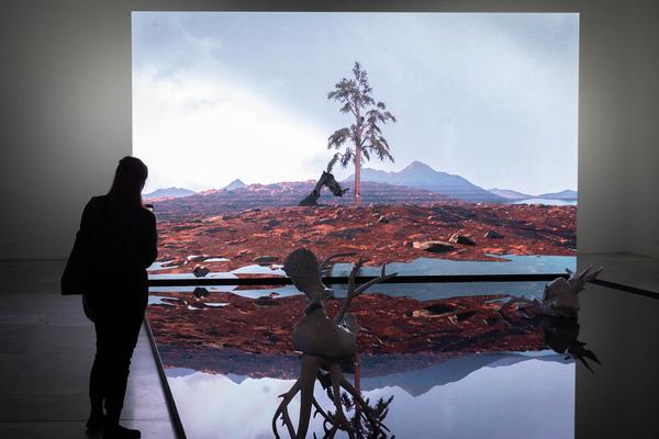 MAK: Klima Biennale 2024: TROIKA - "Terminal Beach" (30.4. - 11.8.2024) Foto: eSeL.at - Lorenz Seidler Foto: eSeL Lorenz Seidler