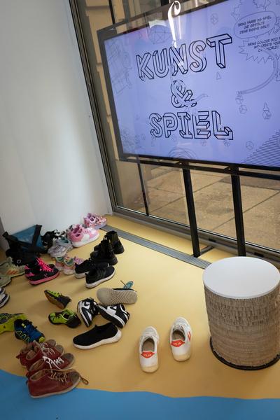 "Kunst &amp; Spiel" Mitmach-Ausstellung (Zoom Kindermuseum, ab 3.10.2024) Foto: eSeL.at - Lorenz Seidler