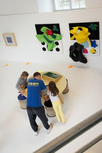 "Kunst &amp; Spiel" Mitmach-Ausstellung (Zoom Kindermuseum, ab 3.10.2024) Foto: eSeL.at - Lorenz Seidler