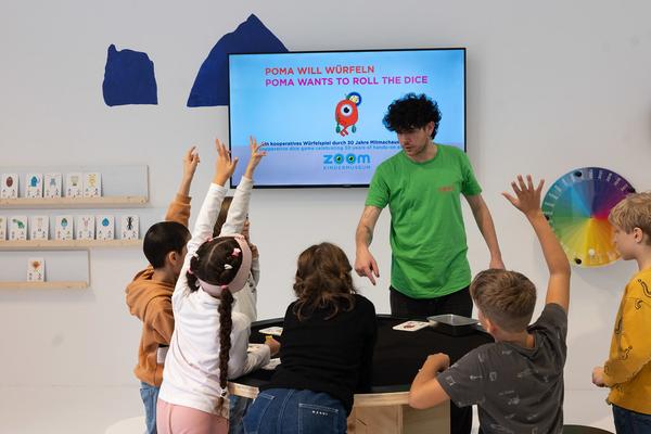 "Kunst &amp; Spiel" Mitmach-Ausstellung (Zoom Kindermuseum, ab 3.10.2024) Foto: eSeL.at - Lorenz Seidler
