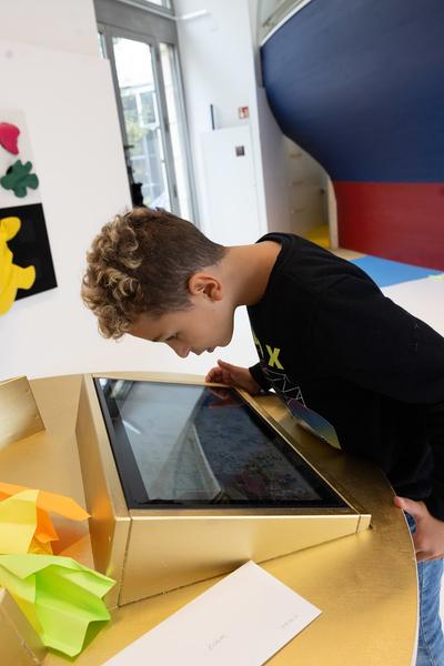 "Kunst &amp; Spiel" Mitmach-Ausstellung (Zoom Kindermuseum, ab 3.10.2024) Foto: eSeL.at - Lorenz Seidler