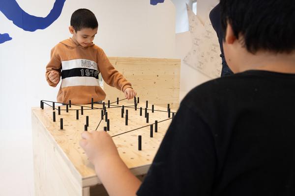 "Kunst &amp; Spiel" Mitmach-Ausstellung (Zoom Kindermuseum, ab 3.10.2024) Foto: eSeL.at - Lorenz Seidler