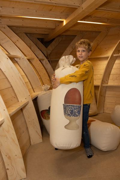 "Kunst &amp; Spiel" Mitmach-Ausstellung (Zoom Kindermuseum, ab 3.10.2024) Foto: eSeL.at - Lorenz Seidler