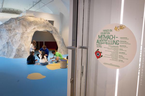 "Kunst &amp; Spiel" Mitmach-Ausstellung (Zoom Kindermuseum, ab 3.10.2024) Foto: eSeL.at - Lorenz Seidler