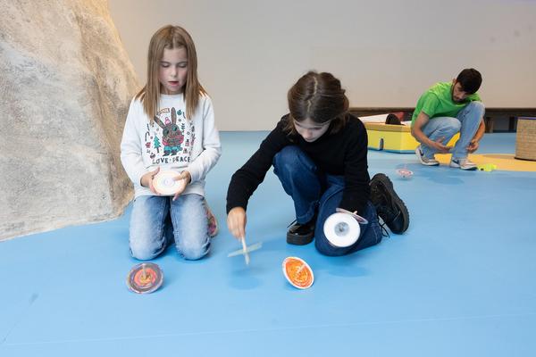 "Kunst &amp; Spiel" Mitmach-Ausstellung (Zoom Kindermuseum, ab 3.10.2024) Foto: eSeL.at - Lorenz Seidler