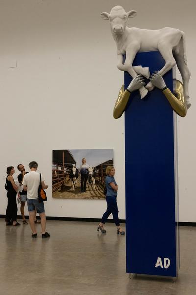 Kunsthalle Wien: Aleksandra Domanović (5.9.2024 – 26.1.2025) Foto: eSeL.at - Lorenz Seidler Foto: eSeL.at - Lorenz Seidler