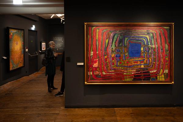 Kunst Haus Wien Museum Hundertwasser: Wiedereröffnung / Opening Days (29.2. - 3.3.2024) Foto: eSeL.at - Lorenz Seidler Foto: eSeL Lorenz Seidler