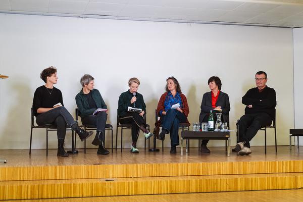 Leerstand nutzen! Podiumsdiskussion 1: Leerstand im Wohnbau (Alte WU Festsaal, 23.10.2024) Foto: eSeL.at - Robert Puteanu