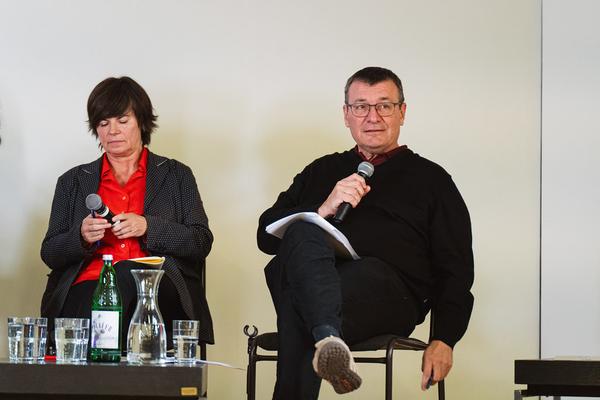 Leerstand nutzen! Podiumsdiskussion 1: Leerstand im Wohnbau (Alte WU Festsaal, 23.10.2024) Foto: eSeL.at - Robert Puteanu