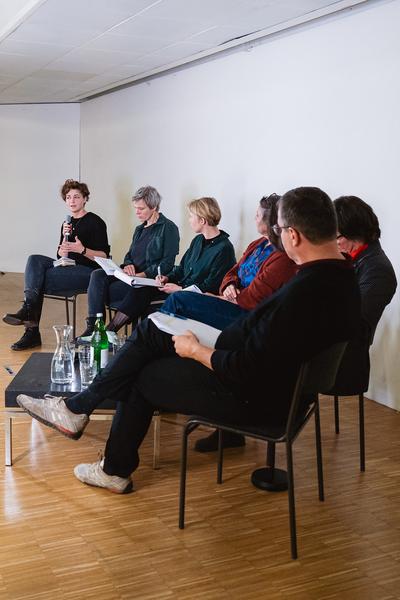 Leerstand nutzen! Podiumsdiskussion 1: Leerstand im Wohnbau (Alte WU Festsaal, 23.10.2024) Foto: eSeL.at - Robert Puteanu