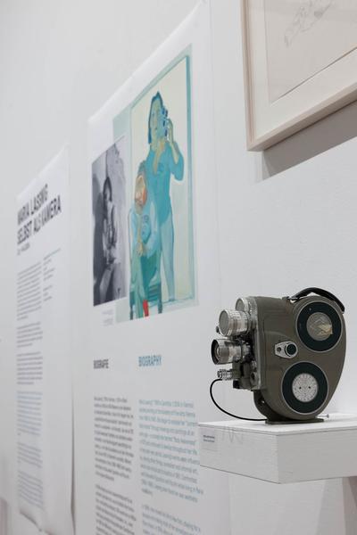 Künstlerhaus Factory: Maria Lassnig "Selbst als Kamera" (21.3. - 15.4.2024) Foto: eSeL.at - Lorenz Seidler Foto: eSeL Lorenz Seidler