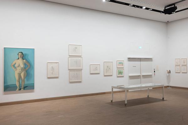 Künstlerhaus Factory: Maria Lassnig "Selbst als Kamera" (21.3. - 15.4.2024) Foto: eSeL.at - Lorenz Seidler Foto: eSeL Lorenz Seidler