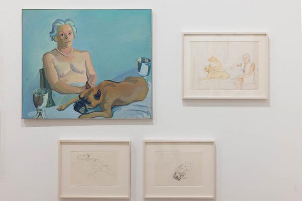 Künstlerhaus Factory: Maria Lassnig "Selbst als Kamera" (21.3. - 15.4.2024) Foto: eSeL.at - Lorenz Seidler Foto: eSeL Lorenz Seidler