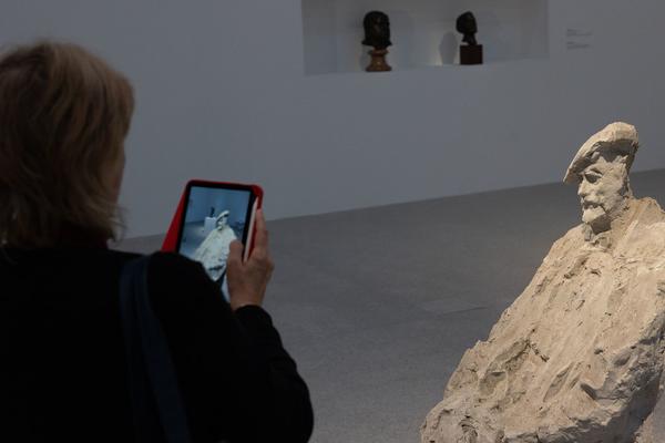 Medardo Rosso - &quot;Die Erfindung der modernen Skulptur&quot;  (mumok, 17.10.2024 - 23.2.2025) Foto: eSeL.at - Lorenz Seidler