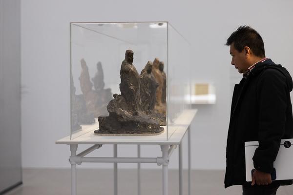 Medardo Rosso - &quot;Die Erfindung der modernen Skulptur&quot;  (mumok, 17.10.2024 - 23.2.2025) Foto: eSeL.at - Lorenz Seidler