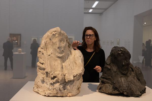 Medardo Rosso - &quot;Die Erfindung der modernen Skulptur&quot;  (mumok, 17.10.2024 - 23.2.2025) Foto: eSeL.at - Lorenz Seidler