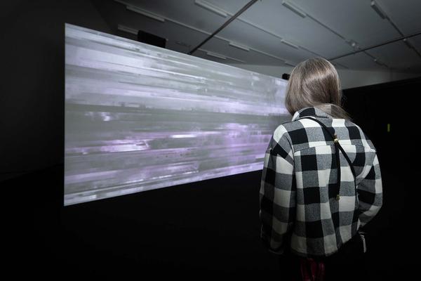 Landesgalerie Niederösterreich: MONOCOLOR (Marian Essl) "SCREEN—SPACE" (4.5. - 10.11.2024) Foto: eSeL.at - Lorenz Seidler Foto: eSeL Lorenz Seidler