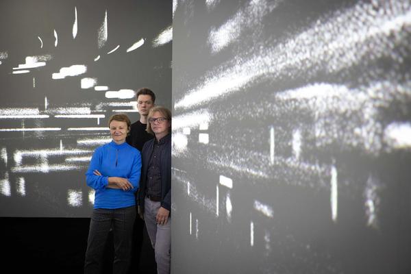 Landesgalerie Niederösterreich: MONOCOLOR (Marian Essl) "SCREEN—SPACE" (4.5. - 10.11.2024) Foto: eSeL.at - Lorenz Seidler Foto: eSeL Lorenz Seidler