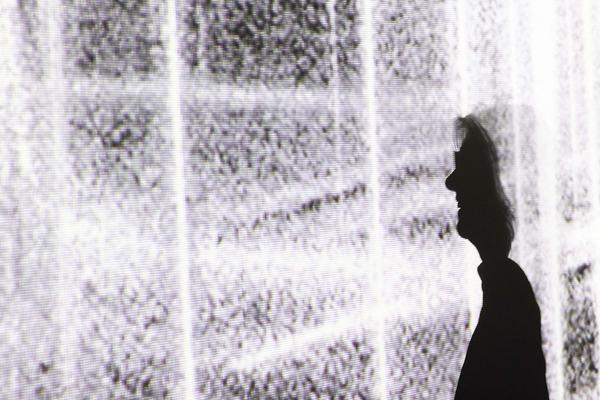 Landesgalerie Niederösterreich: MONOCOLOR (Marian Essl) "SCREEN—SPACE" (4.5. - 10.11.2024) Foto: eSeL.at - Lorenz Seidler Foto: eSeL Lorenz Seidler