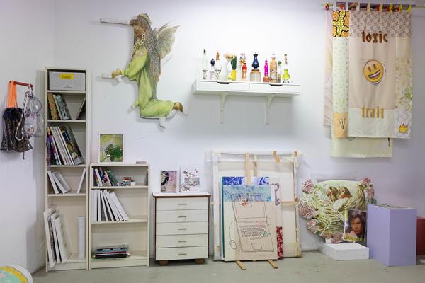 Open Studio Days: Nana Mandl (1150, Vienna Art Week - 9.11 &amp; 10.11.2024) Foto: eSeL.at - Lorenz Seidler