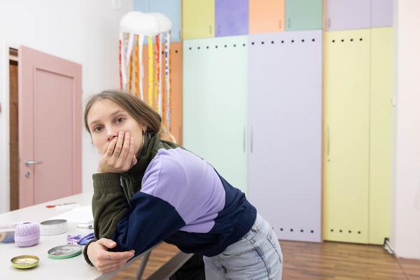 Open Studio Days: Nana Mandl (1150, Vienna Art Week - 9.11 &amp; 10.11.2024) Foto: eSeL.at - Lorenz Seidler