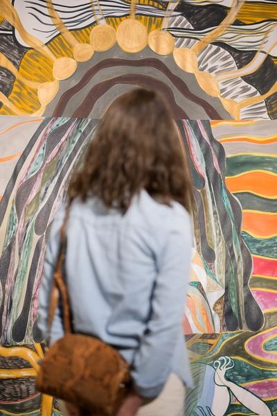 Kunst Haus Wien / Garage: Emma Talbot "Talking to Nature" (10.09.2024 - 05.01.2025) Foto: eSeL.at - Joanna Pianka Foto: eSeL.at - Joanna Pianka