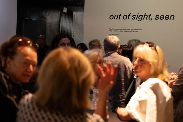 Kunstforum Wien: Out of Sight, Seen. Abschluss-Ausstellung der Bank Austria Studios (15.5. - 30.6.2024) Foto: eSeL.at - Lorenz Seidler Foto: eSeL Lorenz Seidler