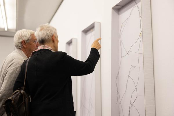 Kunstforum Wien: Out of Sight, Seen. Abschluss-Ausstellung der Bank Austria Studios (15.5. - 30.6.2024) Foto: eSeL.at - Lorenz Seidler Foto: eSeL Lorenz Seidler