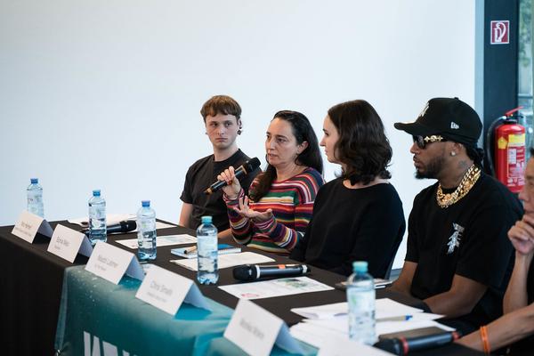 WIENWOCHE 2024: Panel-Diskussion "Organize! Grassroot Unionizing in Vienna" (14.9.2024) Foto: eSeL.at - Sarah Tasha